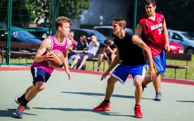 W CKZiU nr 1 rywalizowali w rozgrywkach streetballa