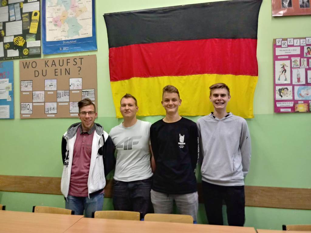 Wyróżnienie naszych uczniów - "Niemiecki=Sukces w Zawodzie"
