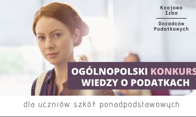 OGÓLNOPOLSKI KONKURS WIEDZY O PODATKACH