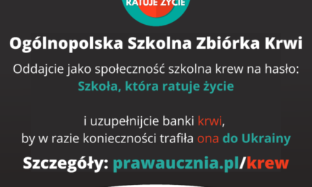 Szkolna Zbiórka Krwi dla Ukrainy