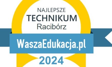 Jesteśmy najlepsi wśród raciborskich szkół ponadpodstawowych!